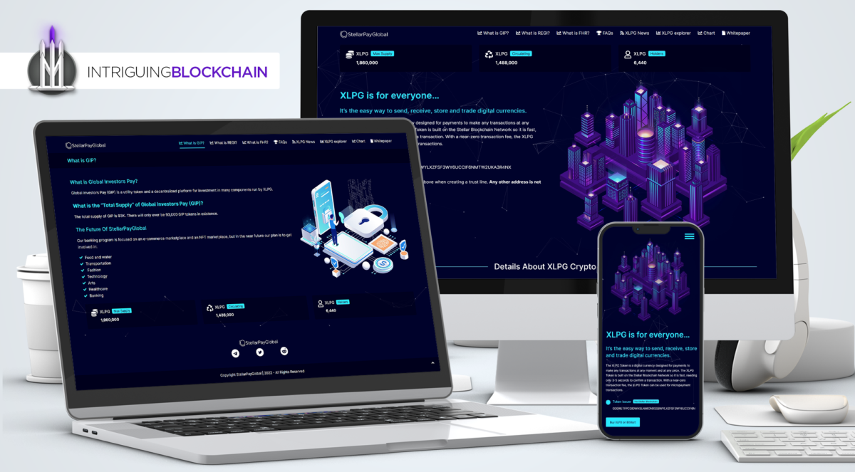 StellarPayGlobal Blockchain Website Development